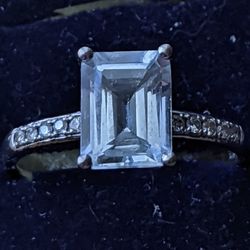 Aquamarine Ring 