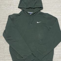 Dark Green Nike Hoodie $12