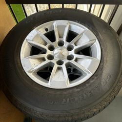 Moving ASAP!! Used (Newer Model) Chevy Truck Rims w/ Tires