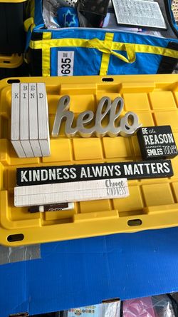 Kindness hello sign bundle