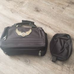 Harley Davidson Cosmetic / Tool Bag