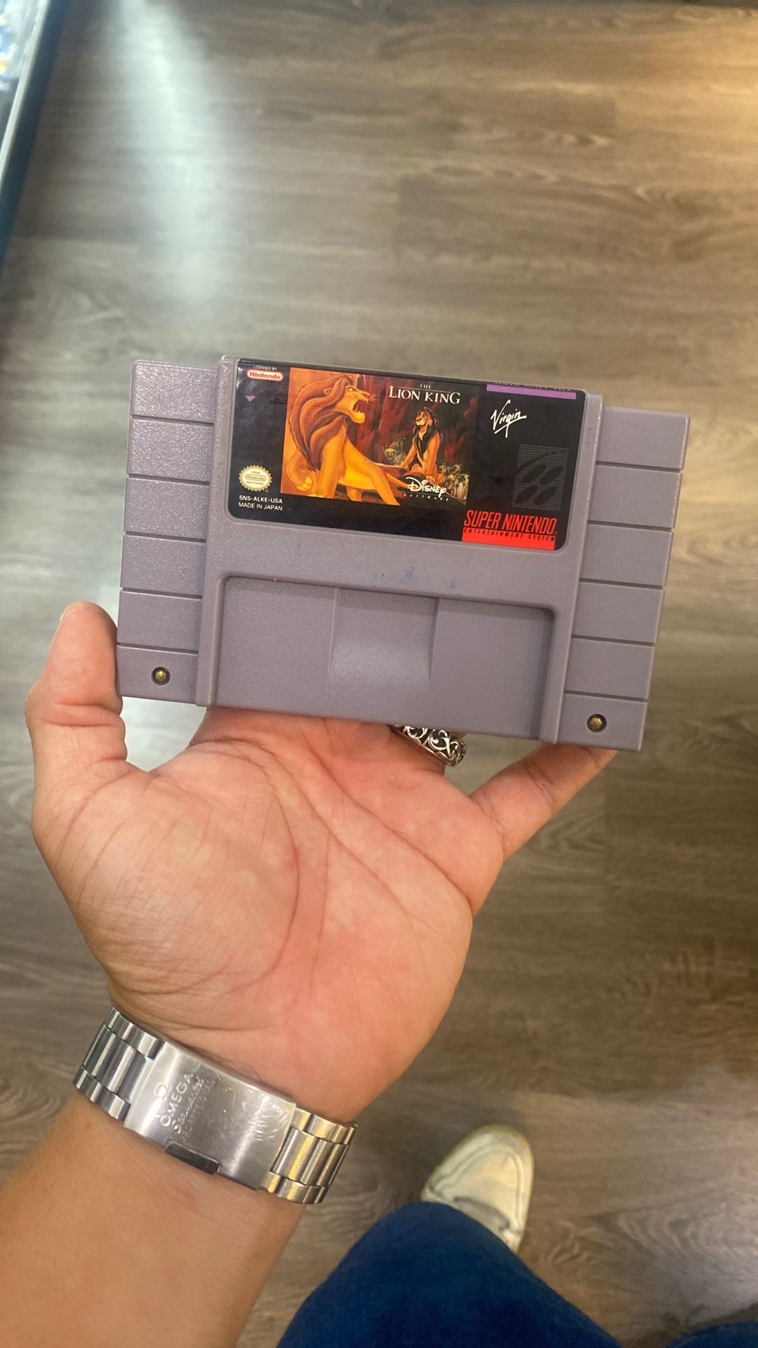 SNES Super Nintendo The Lion King