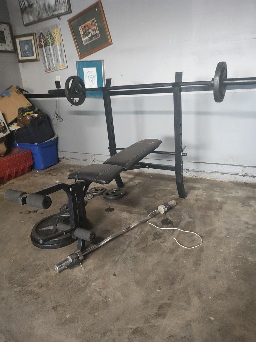 Weight Set W Bench
