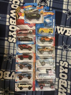 Hot Wheels, Cars & Trucks, $3 each