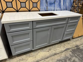 Shaker Bathroom Vanity | All Sizes 24”, 30”, 36”, 42”, 48”, 54”, 60”, 72”, 84” Available