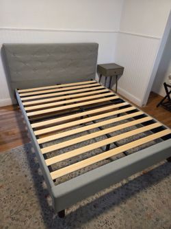 Queen bed frame