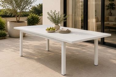 Commercial Grade Extendable Outdoor Dining Table