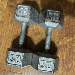 30lb Dumbbell Set 