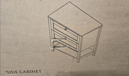 Side Cabinet (needs assembly)