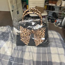 Grossi bag cheetah print 