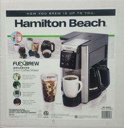 FlexBrew Advanced 5-in-1 Coffee Maker, model: 49922 (Certified Manufacturer Refurbished)