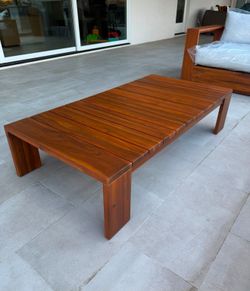 Arhaus-Inspired Outdoor Set | Acacia Wood | White or Gray