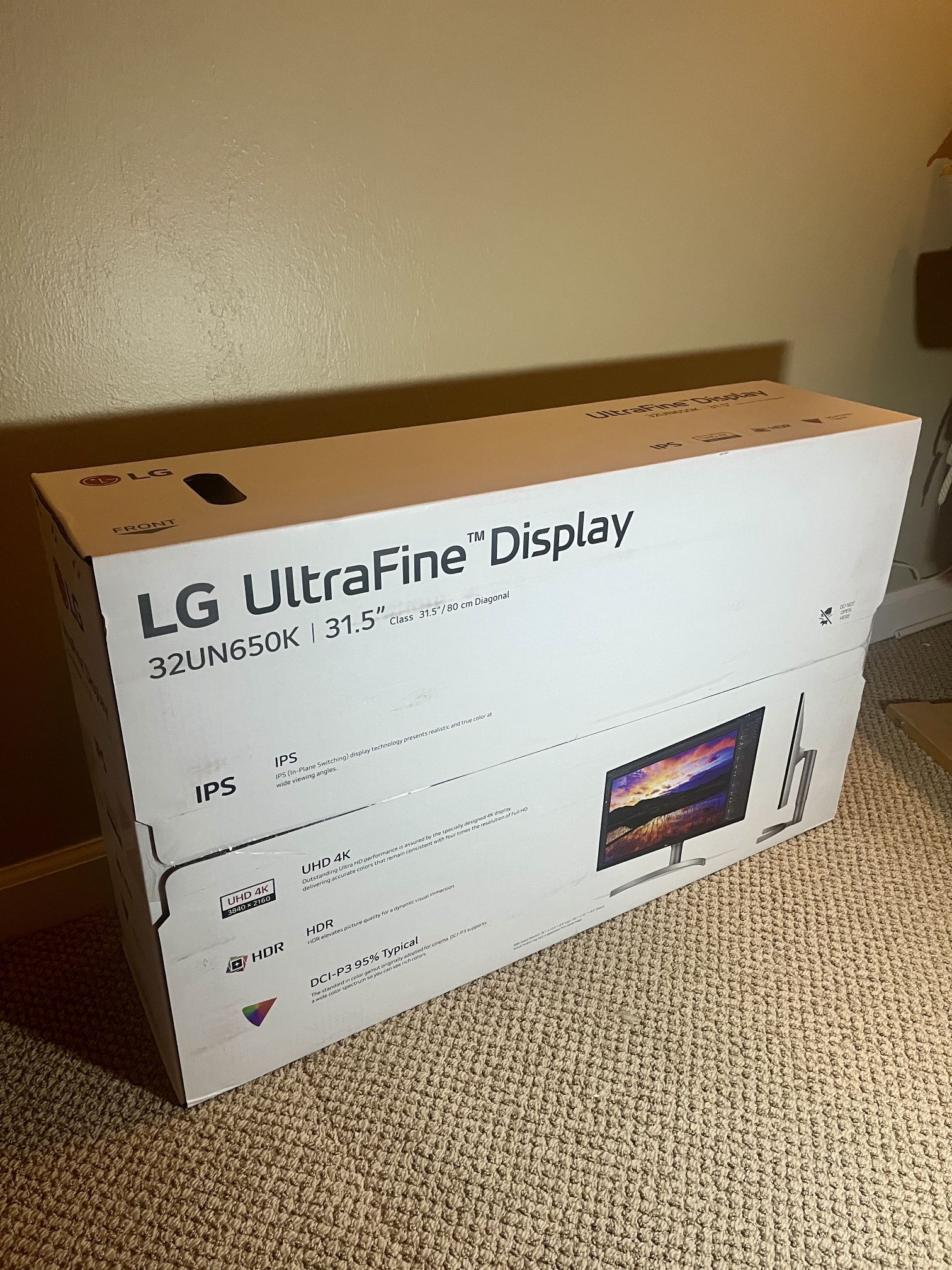 LG 4K Monitors With Stand