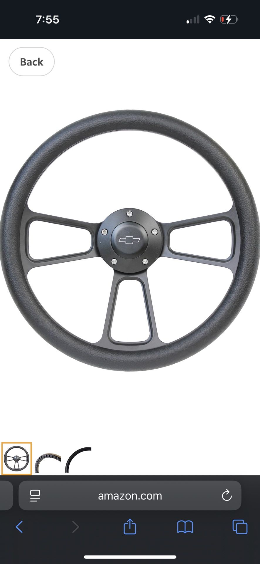 Forever Sharp Steering Wheel W Adapter