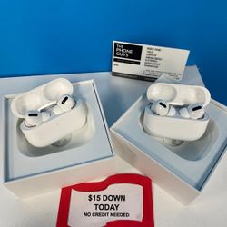 Apple Air Pods Pro 2nd Gen - Wireless Earbuds - Payments Available - Pay $1 Down To take It home