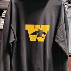 Watsonville Wildcatz Hoodie Zip up SIZE Large