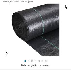 Driveway Fabric6.5X3 00ft Road Fabric Commercial Weed Barrier Fabric, Landscape Fabric Heavy Duty 3.5OZ French Drain Fabric for Erosion Control,Landsc