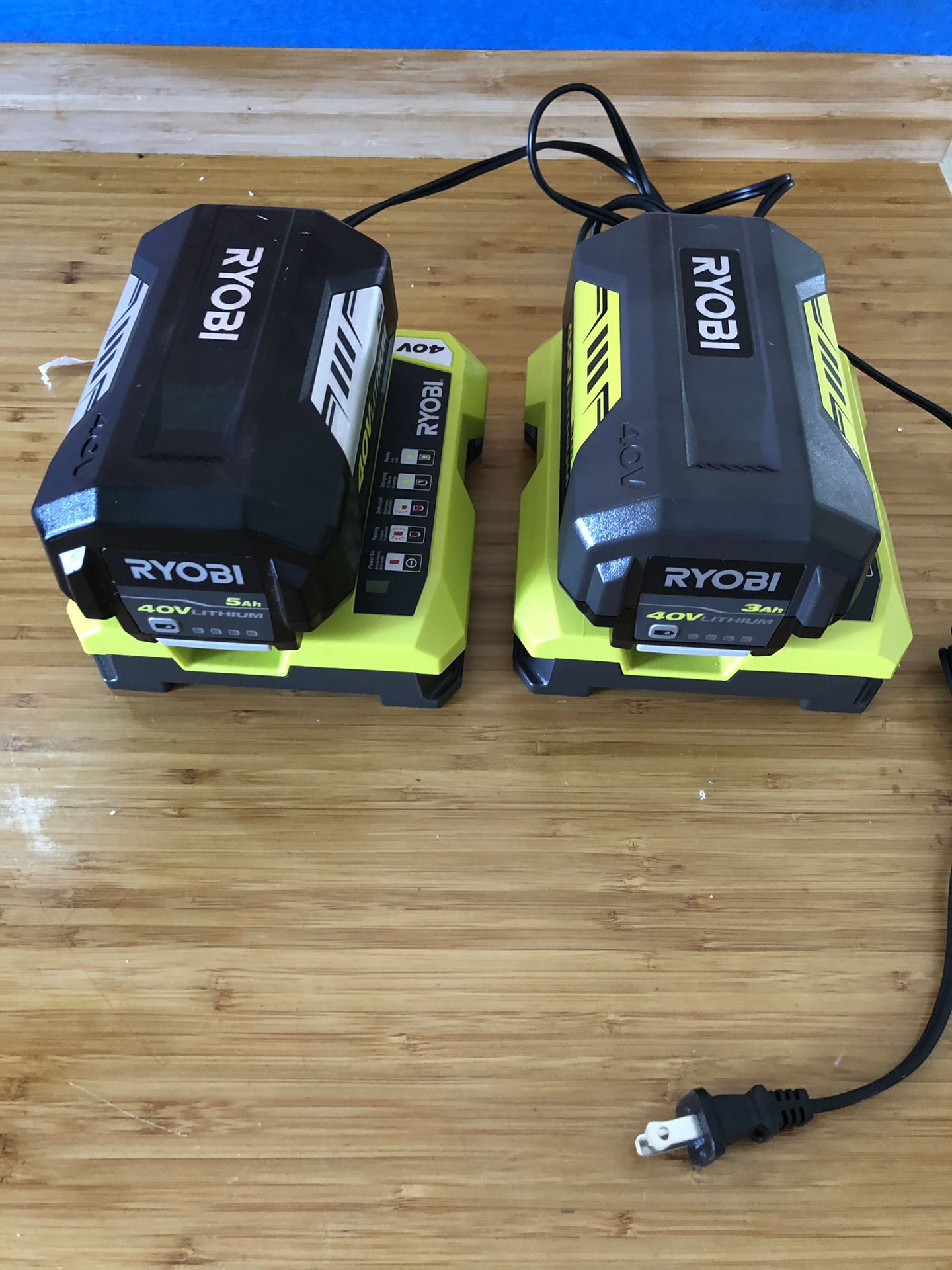 Ryobi 4V batteries brand new