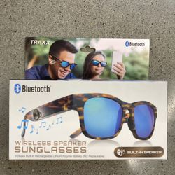 New Bluetooth wireless speaker sunglasses 