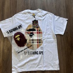 Bape X Burberry T Shirt