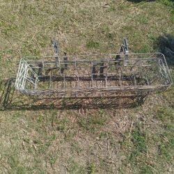 Hayrack garden planters