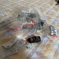 A bag of toy cars