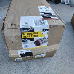 Insulated Flexible Duct 8" R6 *25 Ft