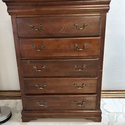 Solid Sturdy Wood Dresser