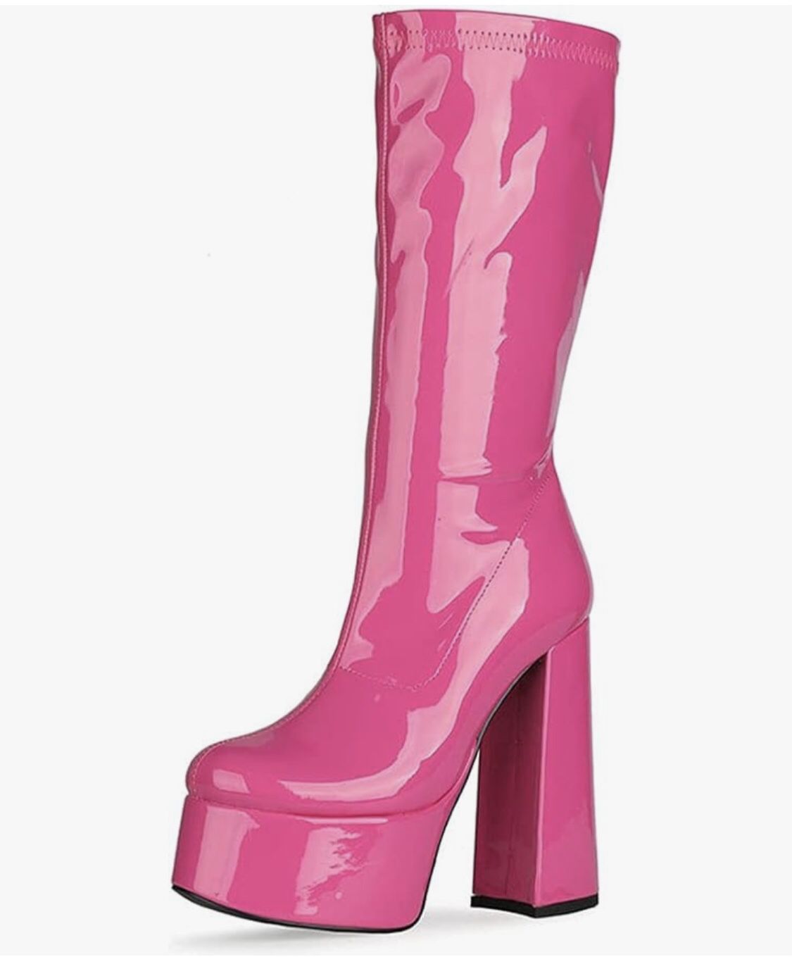 Hot Pink Gogo Boots Size 8.5
