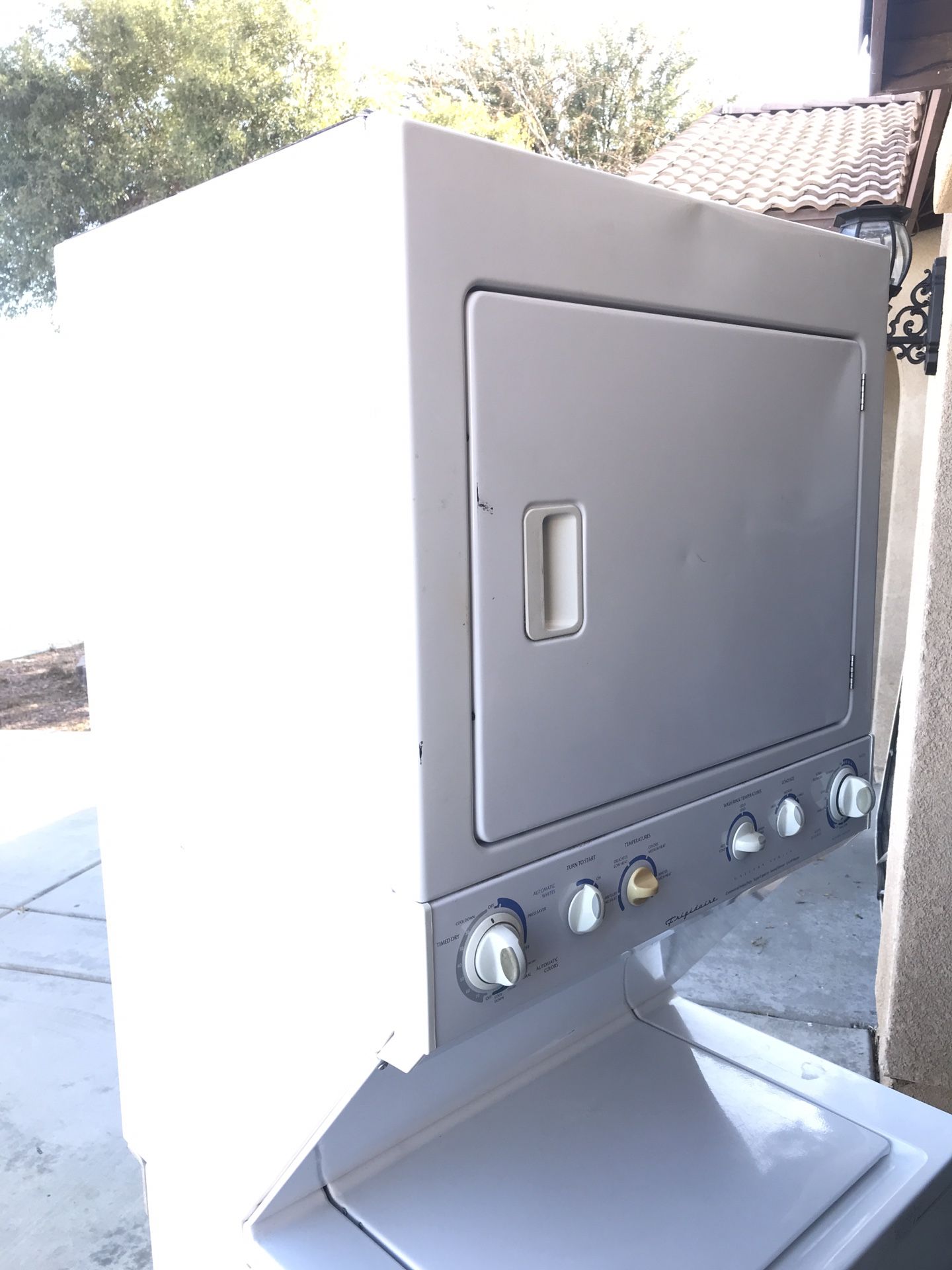 frigidaire twin washer and dryer