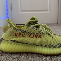 Green Yeezy boost 350