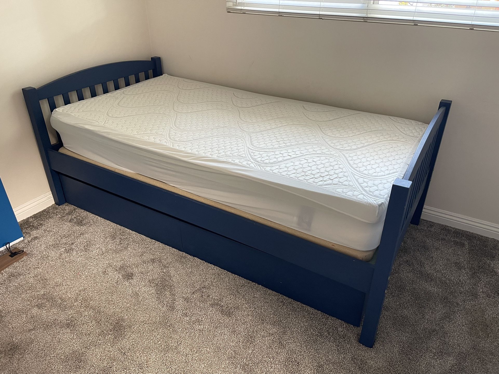 Twin Bed With Storage