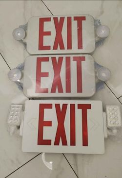 3 New Emergency Exit Indicators