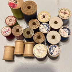 Wooden Spool Thread