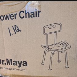 Shower Chair And Grab Bar