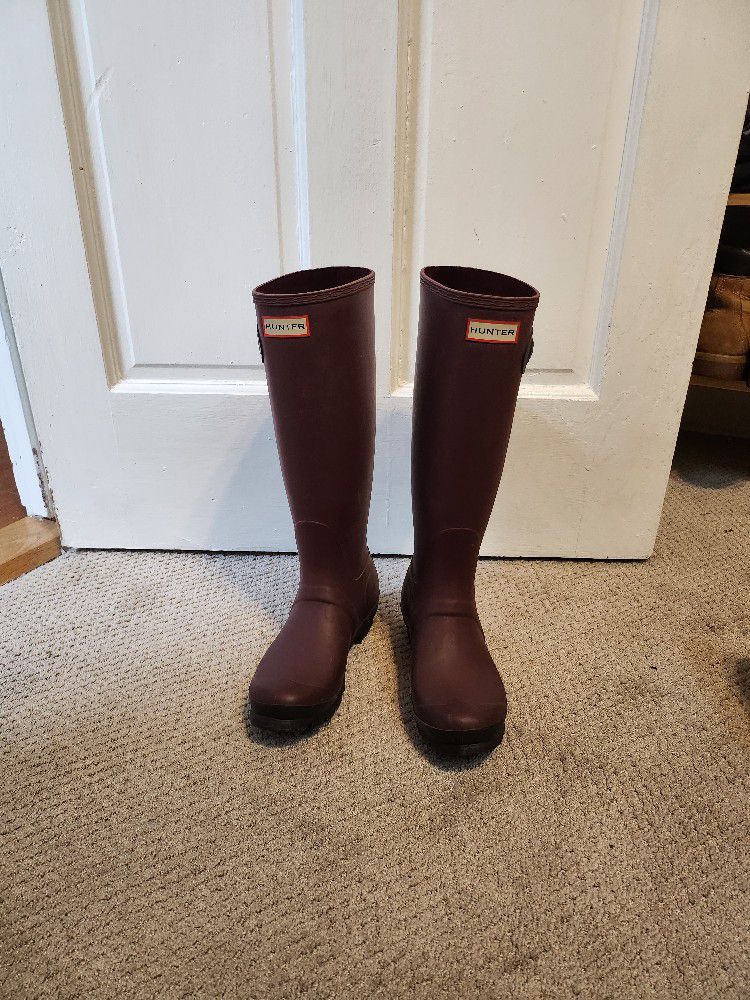 Womens Hunter Rain boots size 7