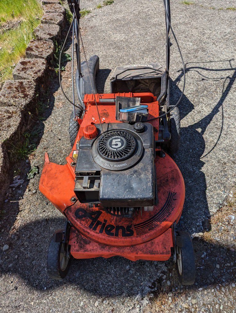 Free Ariens Self Propelled Lawn Mower 