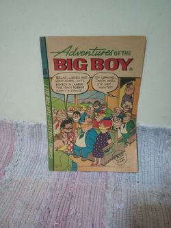 Antique Big Boy Restaurant Magazine