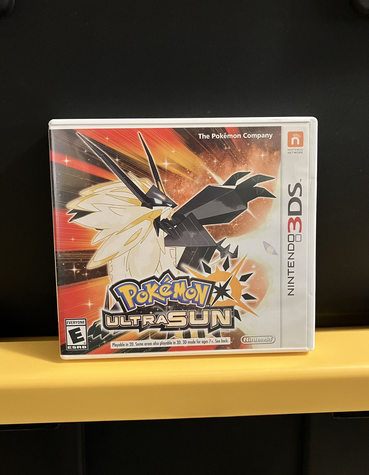 Pokemon Ultra Sun for Nintendo 3ds 2ds XL or new console system Complete Pikachu