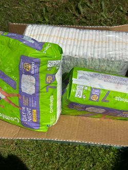 102 diapers ! Comforts and Kirkland