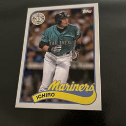 Ichiro 35th Anniversary Card Topps