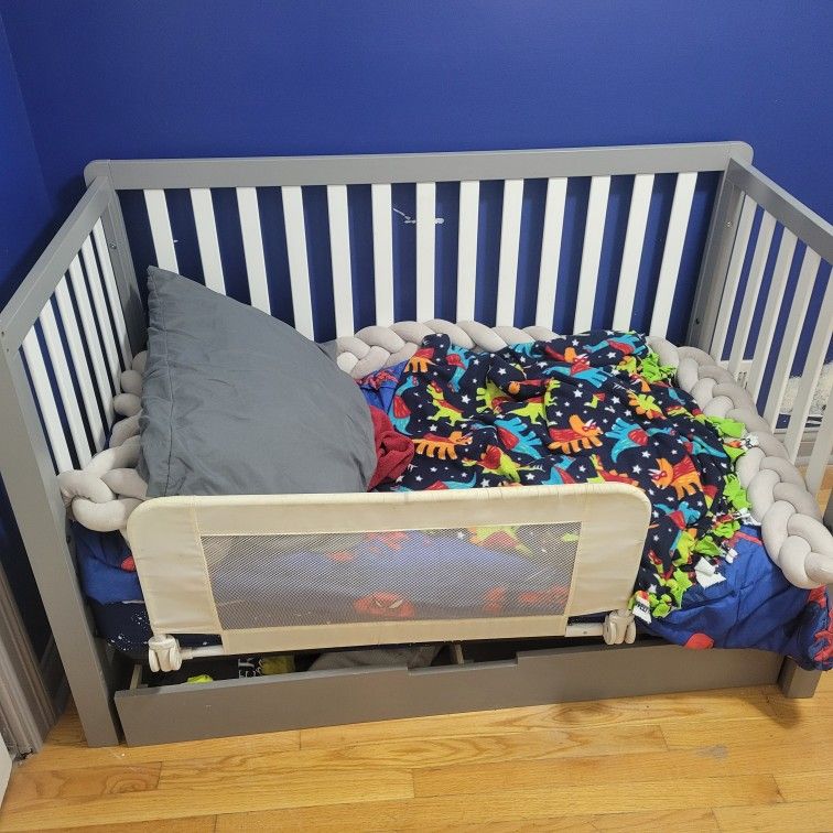 Toddler Bed With Mattress -NOT FREE MAKE AN OFFER