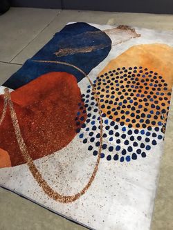 6x9 Ft soft thin rug