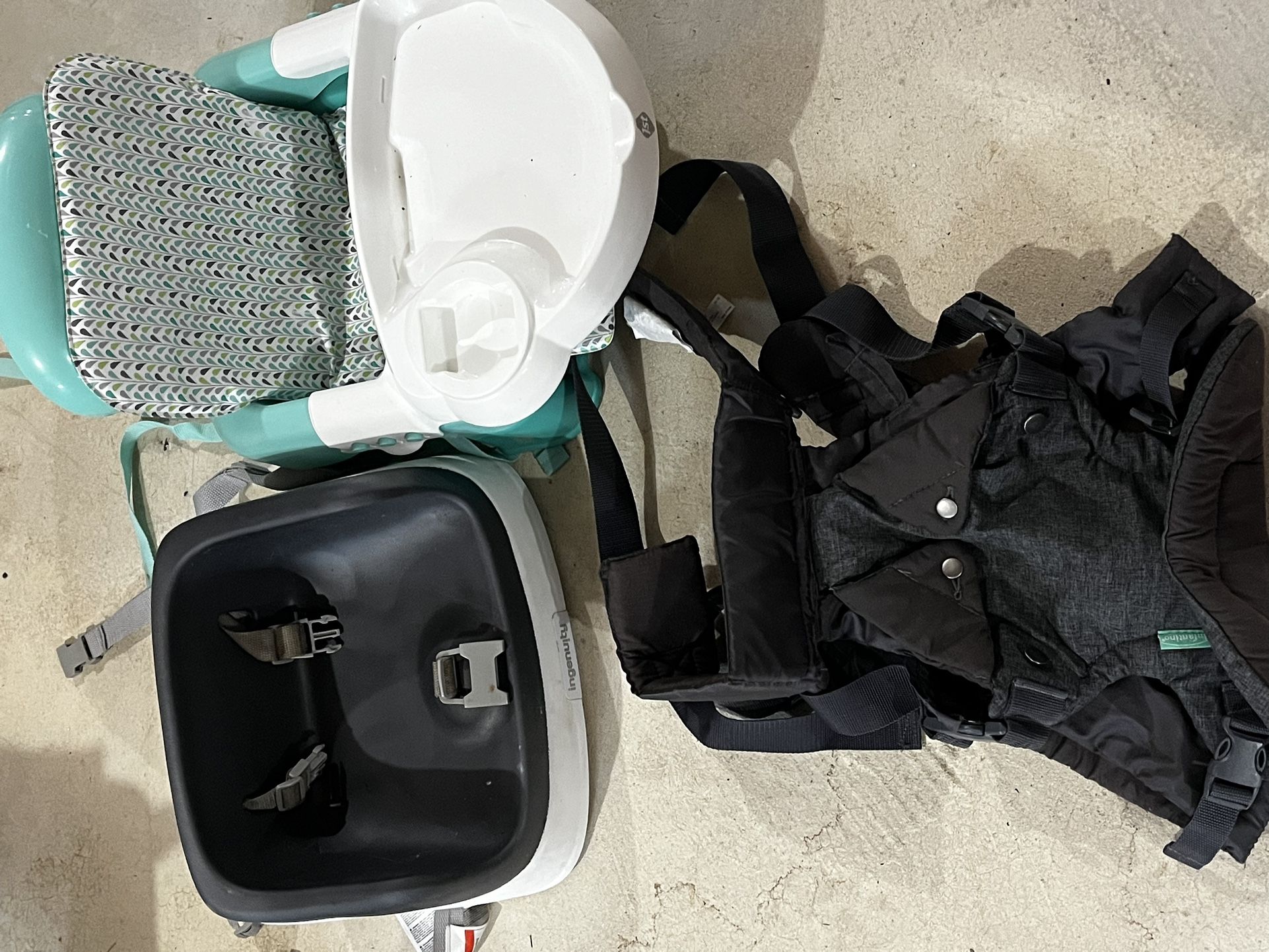 Booster seats & carrier