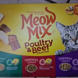 MEOW MIX WET CAT FOOD