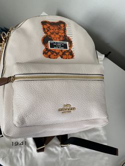 Coach gummy bear backpack top
