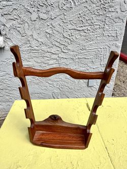 Display Rack For Walking Sticks, Pool, Sticks, Swords, Etc.