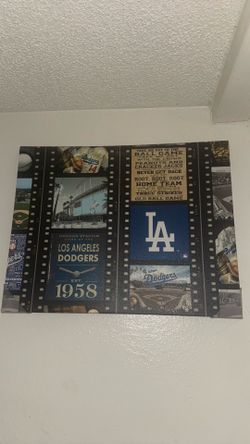 Dodgers memorabilia frames
