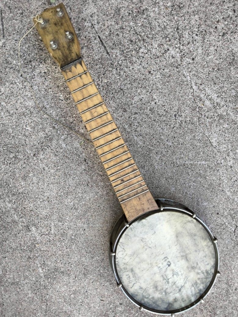 Vintage Mini Banjo ..Unique!