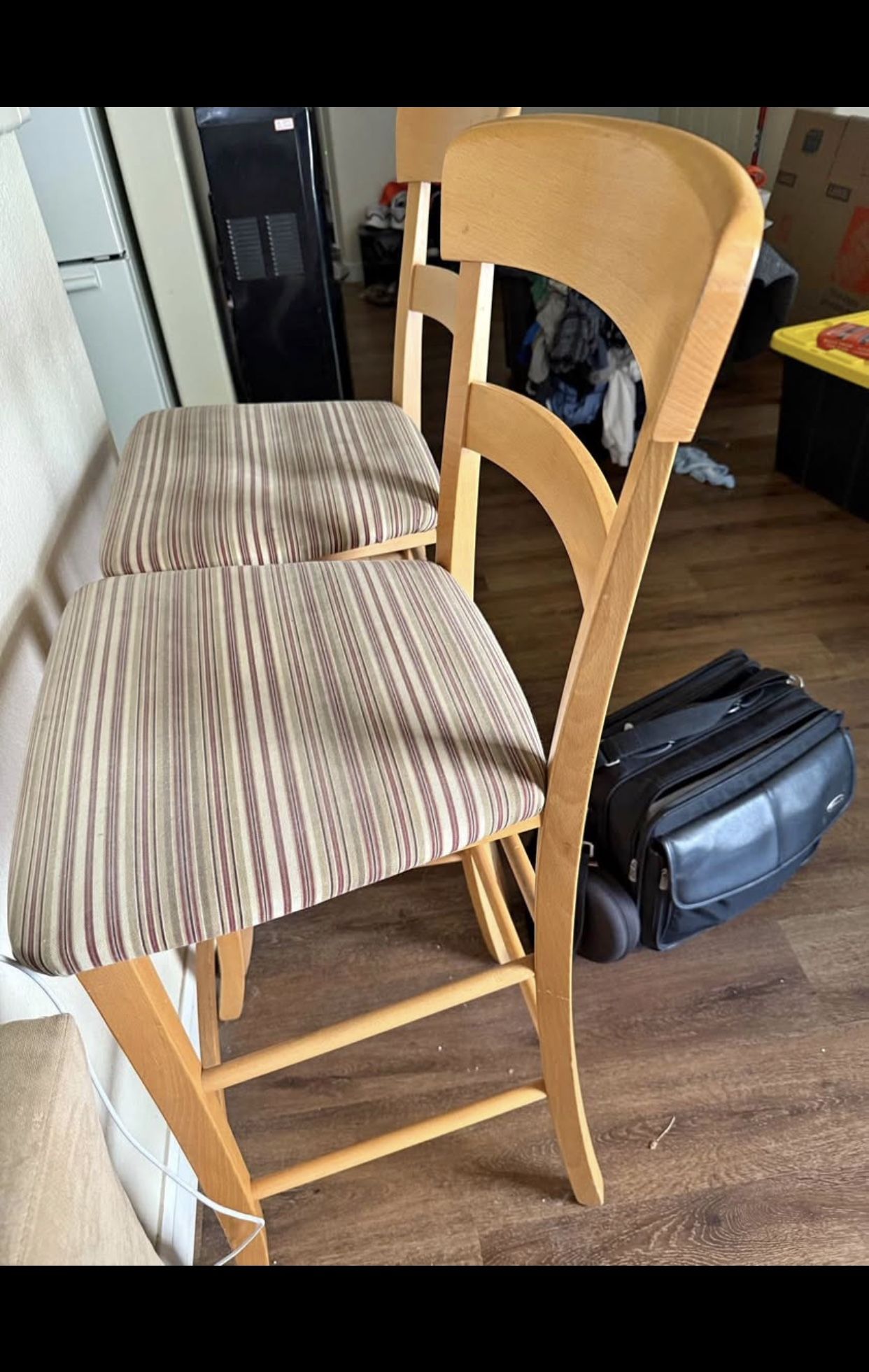 Two stool chairs